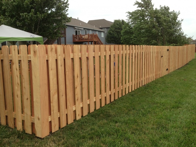 Shadow Box Wood Fence Style