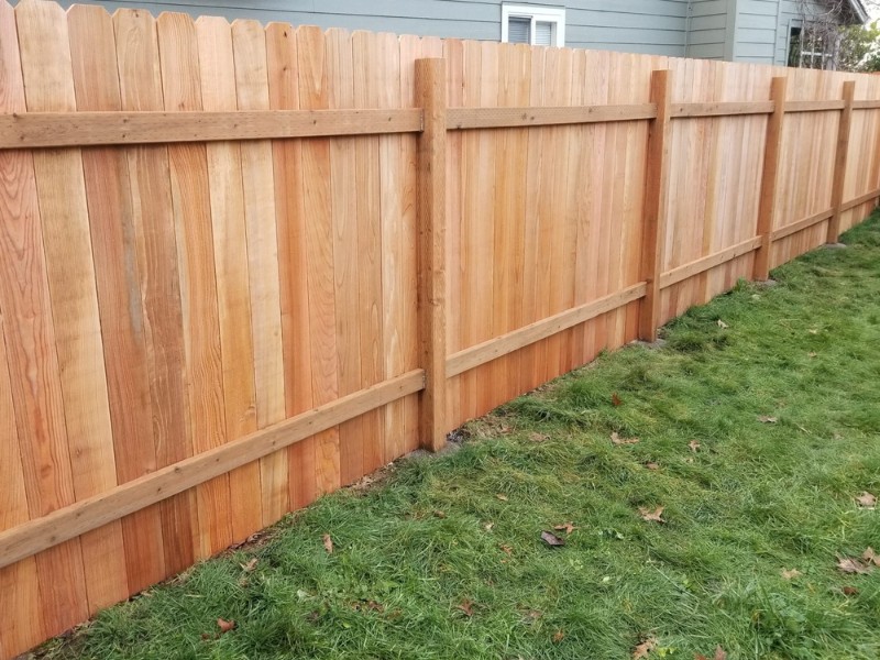 Standard Privacy Wood Fence Style